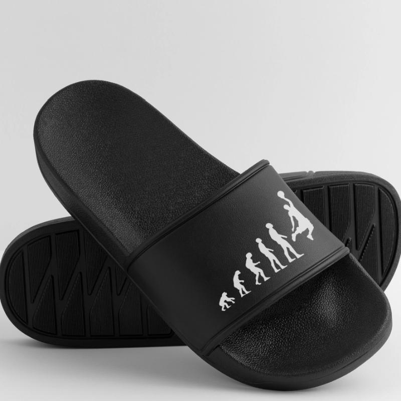 Evolution du basket Claquettes Homme