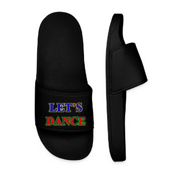 Letsdance E - Men’s Pool Sliders - black - Front