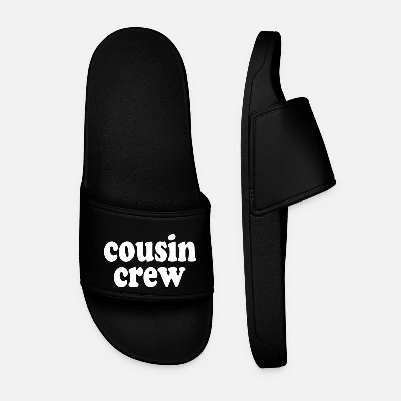 Cousin crew - Men’s Pool Sliders - black
