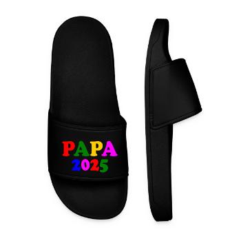 Papa 2025 - Men’s Pool Sliders - black - Front