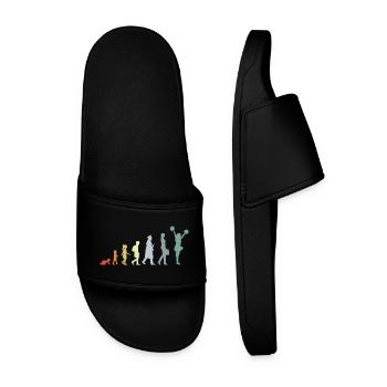 Vintage Cheerleader Evolution - Men’s Pool Sliders - black - Front