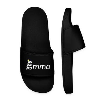 Emma - Claquettes Homme - noir - Devant