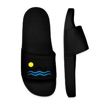 2541614 15252539 natation - Claquettes Homme - noir - Devant