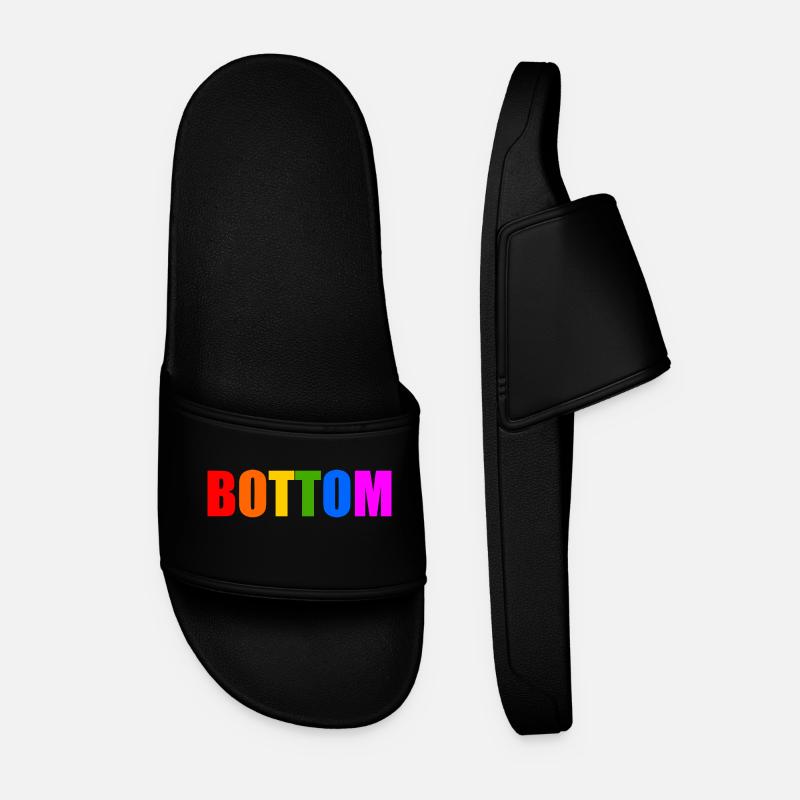 Bottom - Men’s Pool Sliders - black