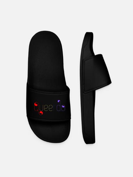 Queerdo - Men’s Pool Sliders - black