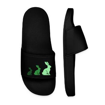 Lapin Lapin 3 - Claquettes Homme - noir - Devant