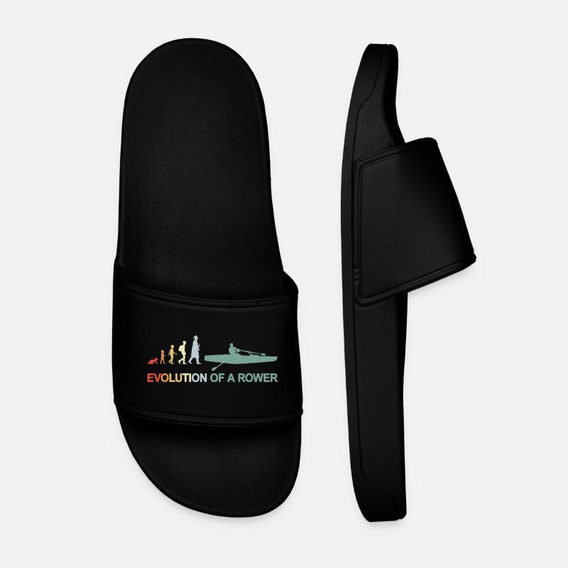 Development of a rower - Men’s Pool Sliders - black