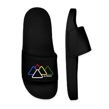 Alpiniste Alpiniste Commerce Escalade Bergfex Montagnes - Claquettes Homme - noir - Devant
