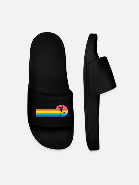 Figure skater - Men’s Pool Sliders - black