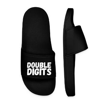 10th Birthday Gift, 10 Years Old, For Boys & Girls - Men’s Pool Sliders - black - Front