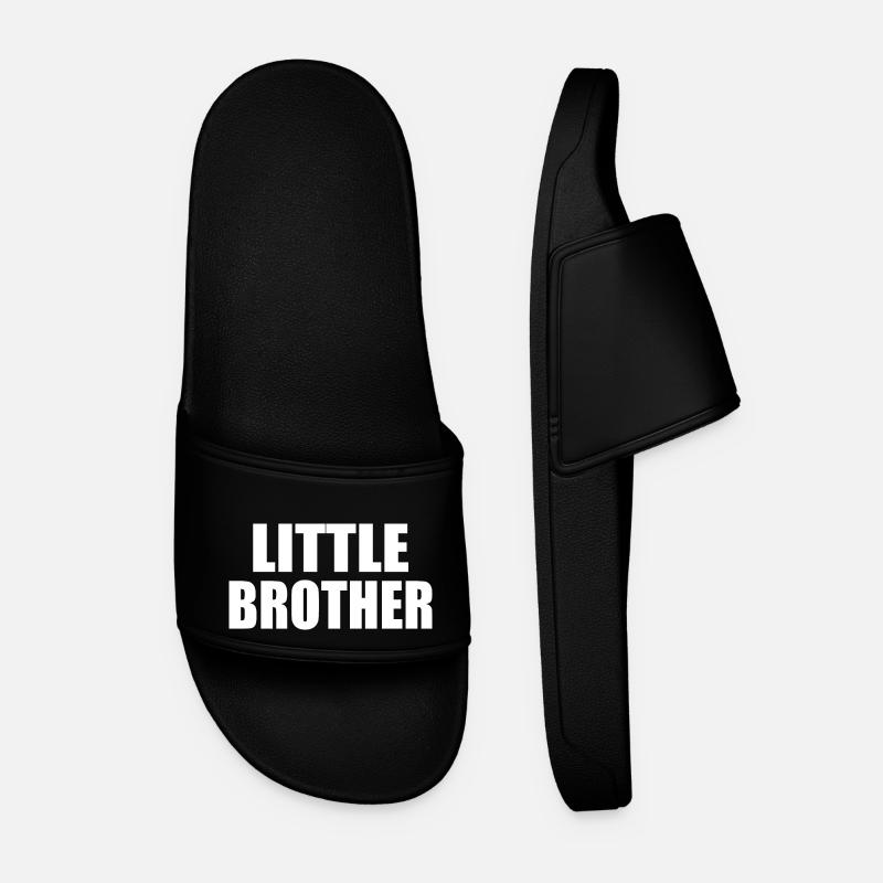 Little brother - Männer Badelatschen - Schwarz