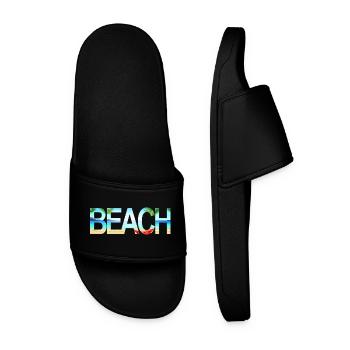 Beach - Men’s Pool Sliders - black - Front