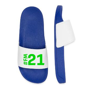 FM21 - Men’s Pool Sliders - royal blue - Front