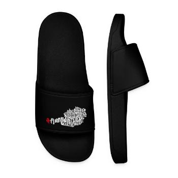 Vorarlberg Austria - Men’s Pool Sliders - black - Front