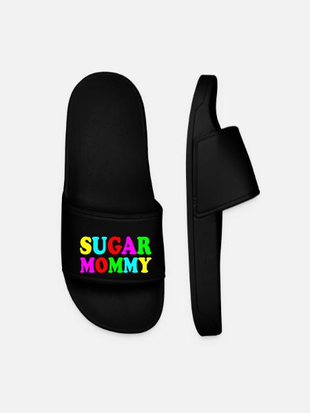 Sugar mommy - Men’s Pool Sliders - black