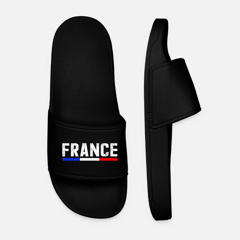 FRANCE - Men’s Pool Sliders - black