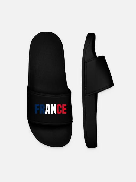 France - Men’s Pool Sliders - black