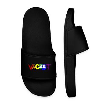 Vacant Lettering 2 - Men’s Pool Sliders - black - Front
