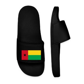 Guinea-Bissau - Men’s Pool Sliders - black - Front