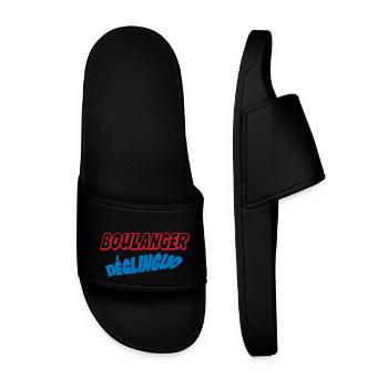 BOULANGER déglinguo !!! - Claquettes Homme - noir - Devant