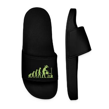 Evolution Gardening Gardening Gardening Gardening - Men’s Pool Sliders - black - Front