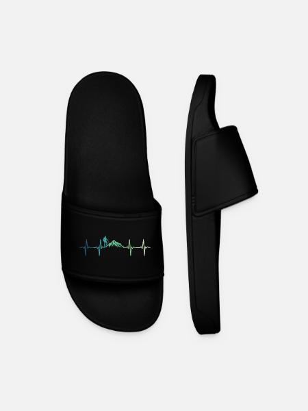 Mountain Heartbeat Hiking - Men’s Pool Sliders - black