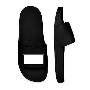 High place sign template to design yourself - Men’s Pool Sliders - black - Front