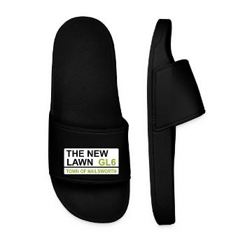 Forest Green Nailsworth The New Lawn Iconic Street - Men’s Pool Sliders - black - Front