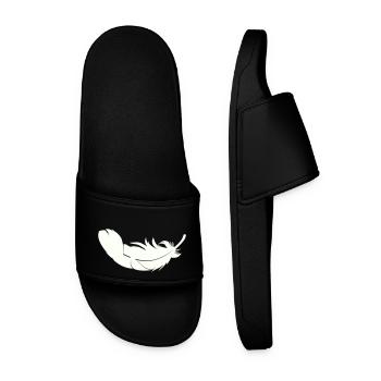 spring - Men’s Pool Sliders - black - Front
