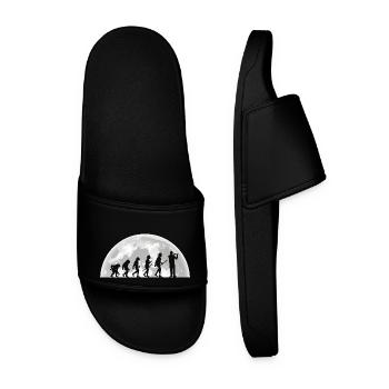 Flûtiste Evolution Flûte - Claquettes Homme - noir - Devant