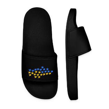 Ukraine - Men’s Pool Sliders - black - Front