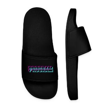 Programme informatique - Claquettes Homme - noir - Devant
