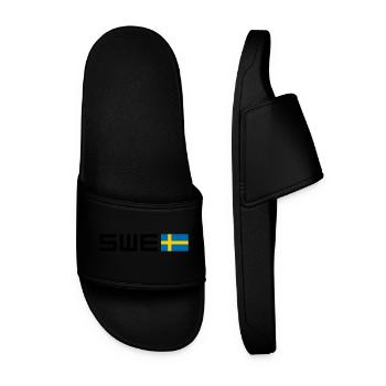Schweden - Männer Badelatschen - Schwarz - Vorne