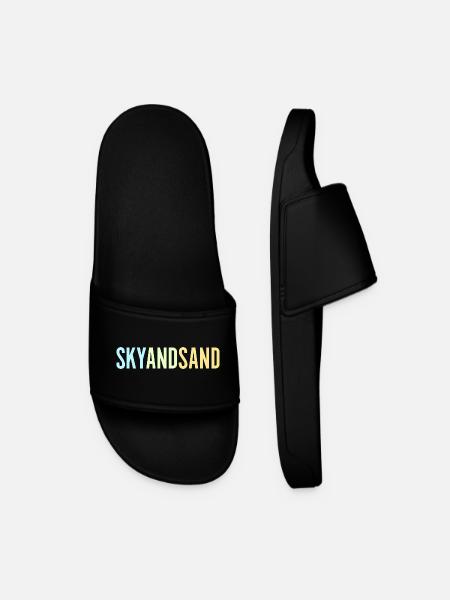 Sky And Sand - Männer Badelatschen - Schwarz