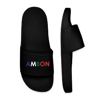 Ambon RMS - Men’s Pool Sliders - black - Front