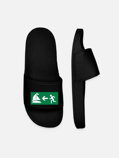 sail - Men’s Pool Sliders - black