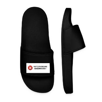 Copying process aborted - Men’s Pool Sliders - black - Front