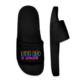 filip rs rainbow - Men’s Pool Sliders - black - Front