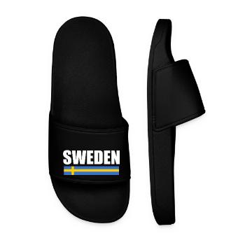 Sweden - Men’s Pool Sliders - black - Front