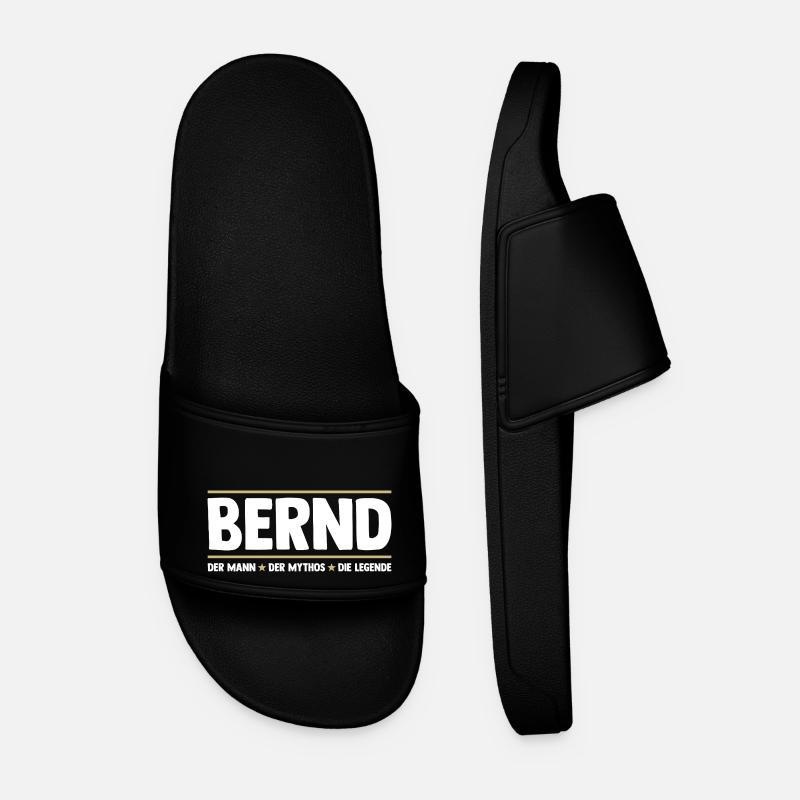 Bernd - Men’s Pool Sliders - black
