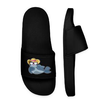 Lunettes de soleil Seal - Claquettes Homme - noir - Devant