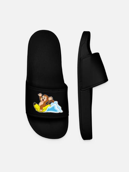 Monkey Banana - Men’s Pool Sliders - black