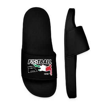 Football fever Italy - Men’s Pool Sliders - black - Front