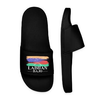 Labuan Bajo, Indonesia - Men’s Pool Sliders - black - Front