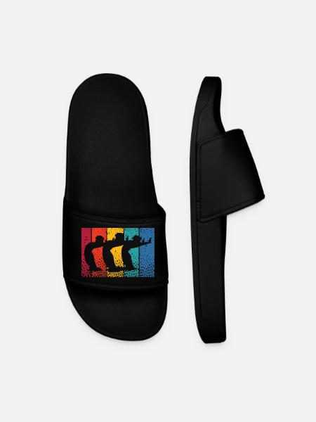 Artistic Swim Team Synchronized Swimming - Men’s Pool Sliders - black