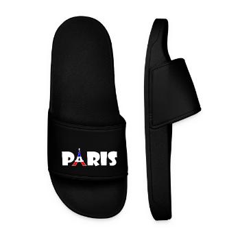 Paris - Men’s Pool Sliders - black - Front