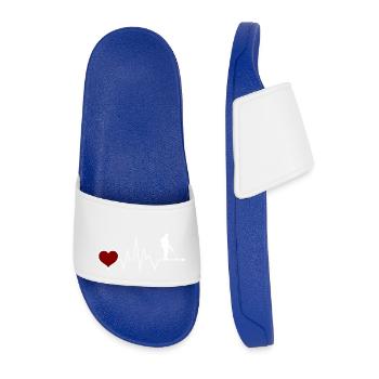 Prober Sondler Sondeln heartbeat - Men’s Pool Sliders - royal blue - Front