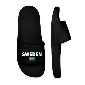 Sweden - Men’s Pool Sliders - black - Front