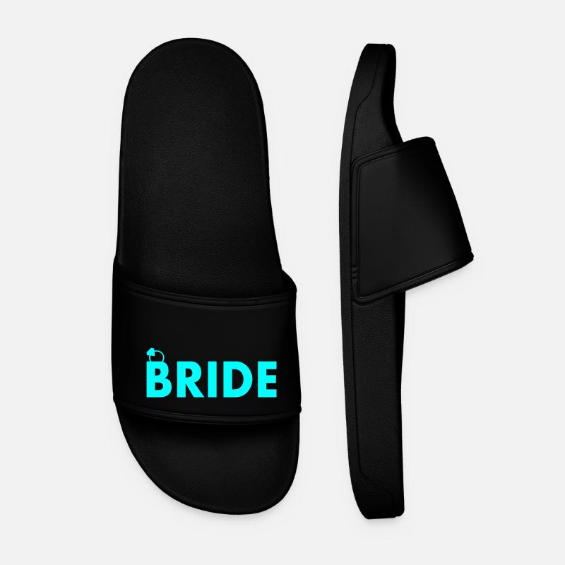 Bride - Men’s Pool Sliders - black