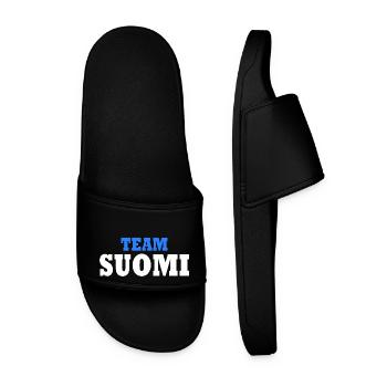 Team suomi - Men’s Pool Sliders - black - Front